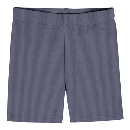 Gerber Baby Niñas Paquete de 3 Pantalones Cortos Tipo Biker sin Cierre, Blanco, 3T
