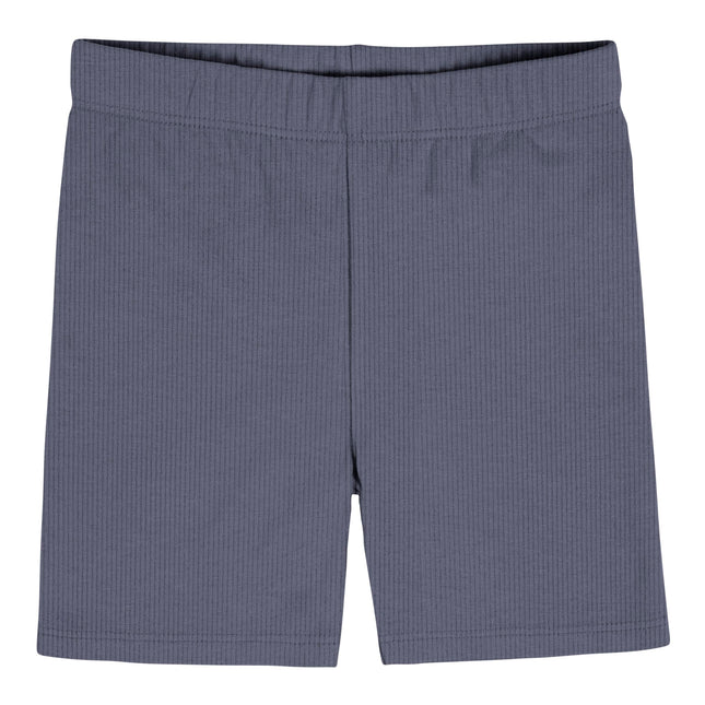 Gerber Baby Niñas Paquete de 3 Pantalones Cortos Tipo Biker sin Cierre, Blanco, 3T