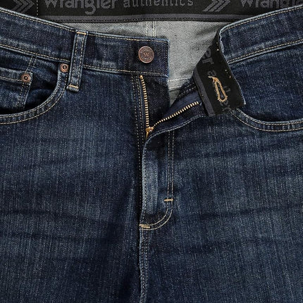 Wrangler Authentics Men's Comfort Waistband Short, Flex Dark, 42