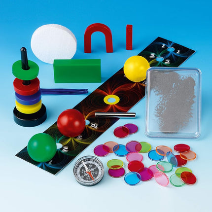 Thames & Kosmos | 665050 | Magnetic Science | Explore The Invisible Force of Magnetism | Floating Rings and Electromagnetic Fields | 33 Experiments | Ages 8+