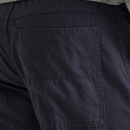 Wrangler Authentics Men's Classic Twill Relaxed Fit Pant宽松款工装裤貨物pantalones Cargo Sarga Clásicos De Ajuste Relajado Casual, Navy Ripstop, 34W x 30L