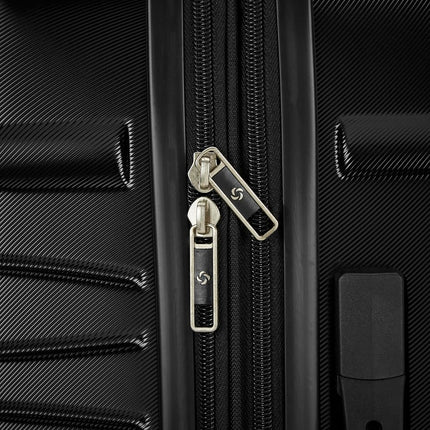 Samsonite Evolve SE Hardside Expandable Spinner Luggage, Titanium, 2-Piece Set (Carry-on/Medium), Evolve Se Hardside Expandable Luggage with Double Spinner Wheels