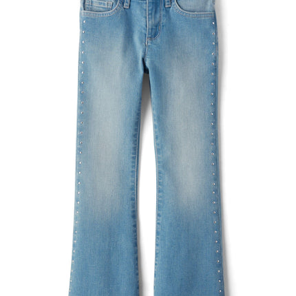 The Children's Place Girls' Denim Flare Jeans, Lt 