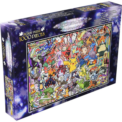 ensky 1000 Piece Art Crystal Jigsaw Puzzle Pokemon