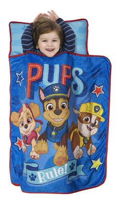 Paw Patrol Pups Rule Toddler Nap Mat, Blue