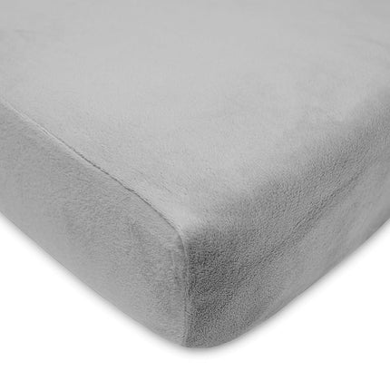 TL Care Heavenly Soft Chenille Fitted Crib Sheet f