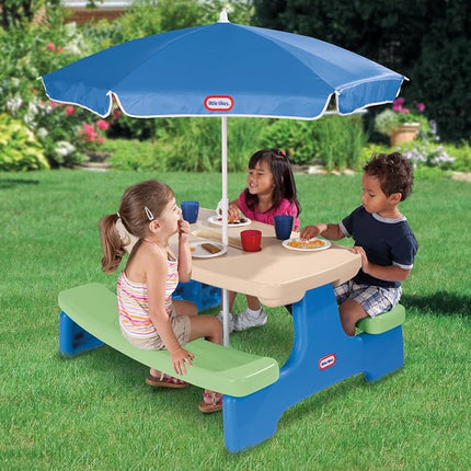 ASSCA Little Tikes Easy Store Junior Table with Umbrella by Little Tikes TOY