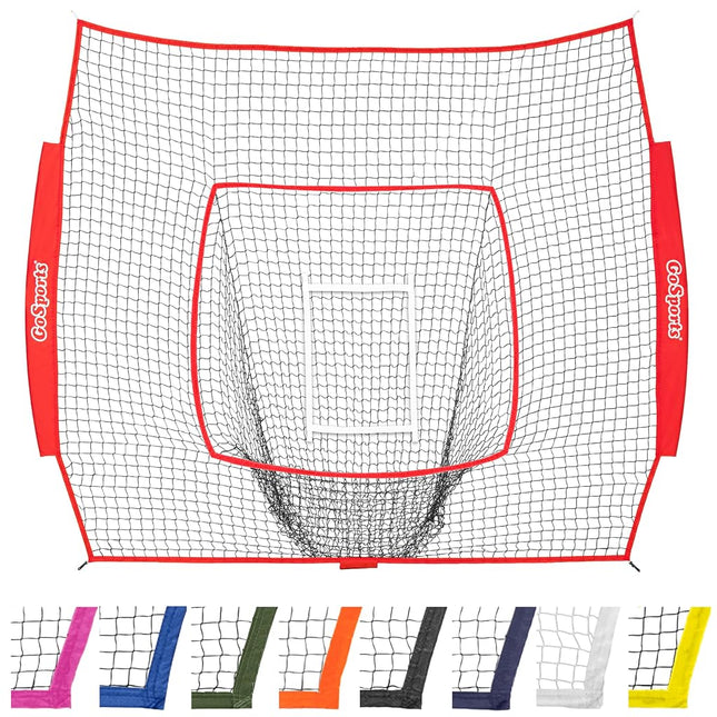GoSports Replacement 7 ft x 7 ft Baseball/Softball Net - Compatible Brand 7 ft x 7 ft Baseball Net - Bow Type Frame Not Included