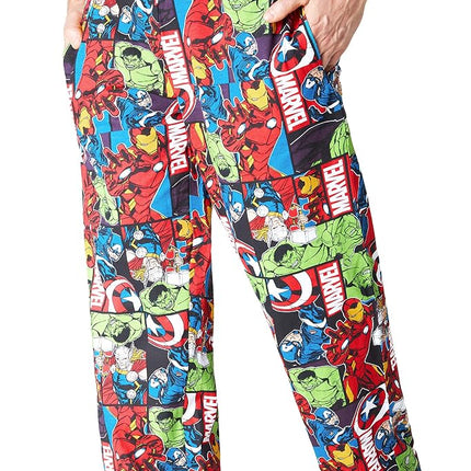 Marvel Avengers Men Teenagers Pyjama Bottoms, Comf