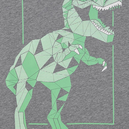 Lot de 2 t-shirts graphiques à manches courtes The Children's Place pour garçons, lot de 3 requins dinosaures, très petit