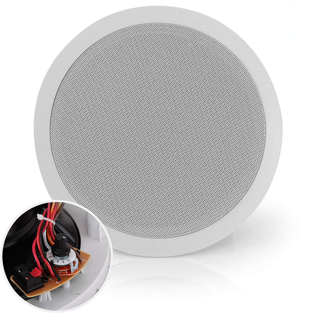 Pyle Ceiling and Wall Mount Speaker - 8” 2-Way 70V