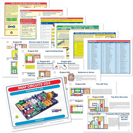 Snap Circuits 203 - CM200 - Electronics Discovery Kit