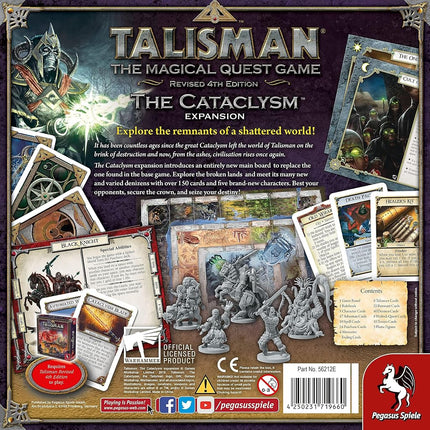 Pegasus Spiele | Talisman: La expansión Cataclysm | Juego de mesa | 13+ años | 2-6 jugadores | 90 minutos de juego
