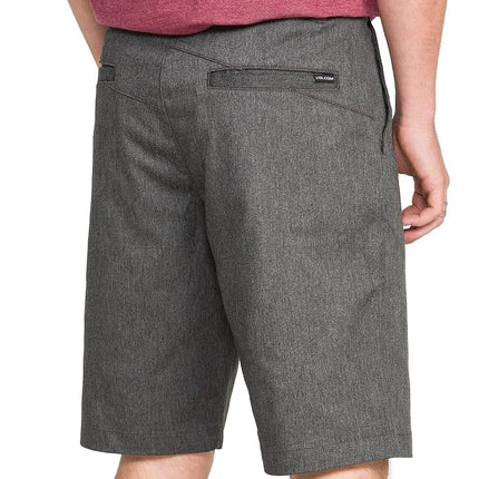 Volcom Men's Vmonty Stretch Chino Short, Charcoal Heather, 29