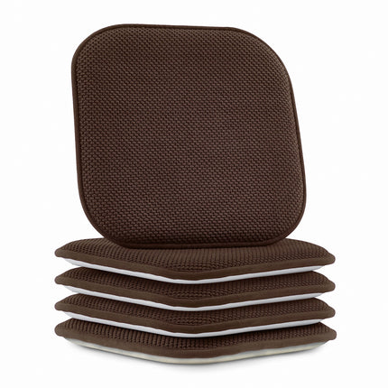 Elegant Comfort 4 Pack Chair Cushion Covers - Skid