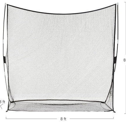 Amazon Basics Portable Driving Practice Golf Net, 2.4 meters x 2.4 meters