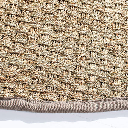 Safavieh Natural Fiber Rug for Living Room, Dining Room, Bedroom - Natural Fiber Collection, Short Pile, in Natural, 91 X 91 cm