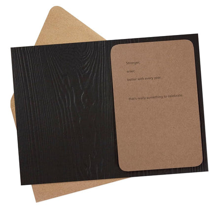 Hallmark Signature Birthday Greeting Card for Him (Deer Head)