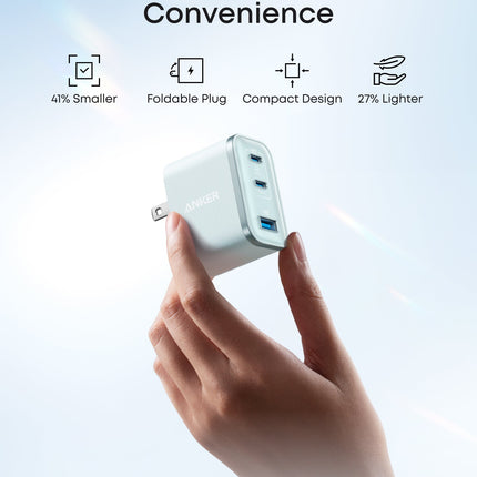 Anker Nano Charger (70W, 3 Ports)