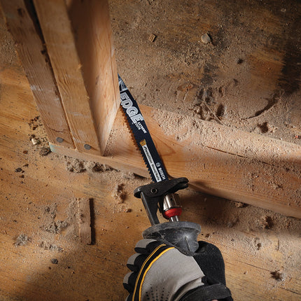 BOSCH RDN6V 5-Piece 6 in. 5/8 TPI Edge Reciprocating Saw Blades for Wood/Nail Demolition