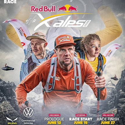Dynamic Tape Red Bull X-Alps Edition Biomechanical Athletic Tape | 4 Way Stretch & Stronger Recoil than Kinesiology Tape | Designed for Sports, Muscle & Joint Load Management | Recycled | 2" (1 Roll)