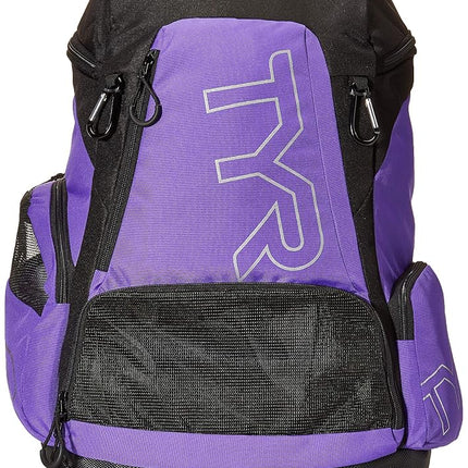 TYR Unisexe Sac à Dos Alliance - Violet/Noir, 45 Litres