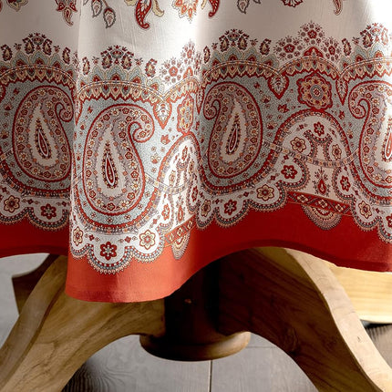 Maison d' Hermine Table Cloth Round Table Reusable 100% Cotton 69" Diameter