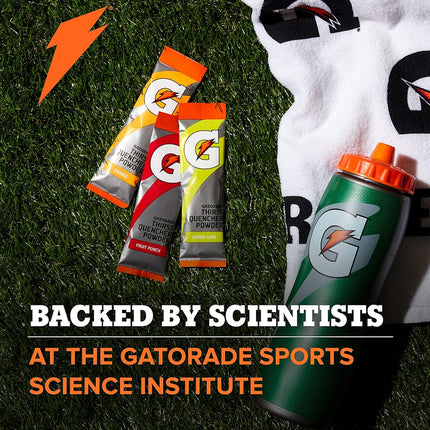 Gatorade Thirst Quencher Powder, Fruit Punch, 1.23oz Packets, Makes 20 ounces (80 Pack)