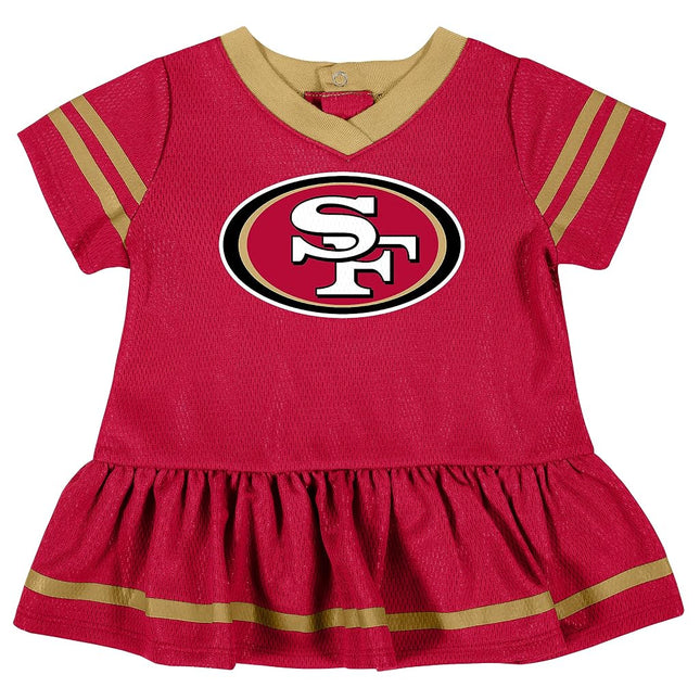 Gerber Girls' NFL Team Jersey Dress and Diaper Cover