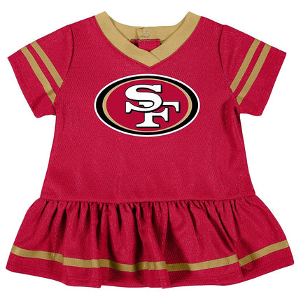 Gerber Girls' NFL Team Jersey Dress and Diaper Cover