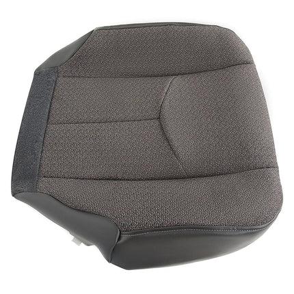 Housse de siège de voiture ECOTRIC, housse de siège inférieur côté conducteur compatible avec Chevy Silverado 2003-2007, housse de siège inférieur côté conducteur gauche gris foncé