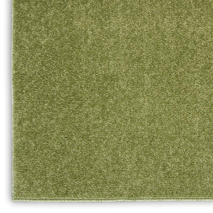 Nourison Essentials Solid Contemporary Green 7' X 10' Area Rug, 7' X 10'