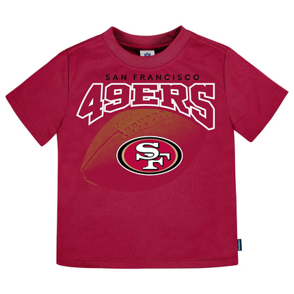 Gerber Unisex Baby NFL 3 Pack Short Sleeve Team Fan Tee Shirt