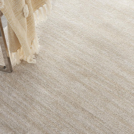 Tapis d'intérieur/extérieur carré Nourison Essentials Ivoire Beige 2,13 m x 2,13 m