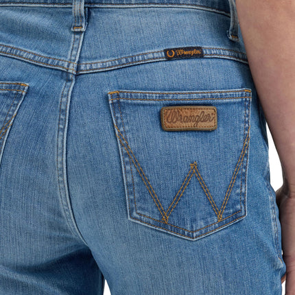 Wrangler Women's Willow Mid Rise Performance Waist Boot Cut Ultimate Riding Jean, Sophia, 28-36