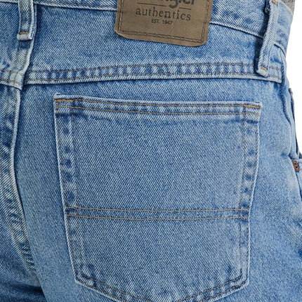 Wrangler Authentics Men's Comfort Flex Waist Relaxed Fit Jean, Rhodes, 33W x 30L