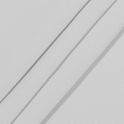 Eclipse Andover Solid Tripleweave Thermal Blackout Grommet Curtains for Bedroom (2 Panels), 42 in x 95 in, White