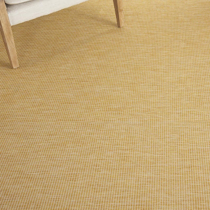 Nourison Positano 4' x 6' Yellow Fabric Modern Area Rug (4' x 6')