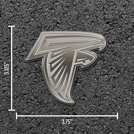 Rico Industries NFL Minnesota Vikings Antique Auto Emblem Antique Nickel Auto Emblem for Car/Truck/SUV