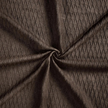 Superior Diamond Weave Blanket, 100% Cotton Cover for Home, Couch, Bed, Soft, Warm Blankets, Boho Aesthetic, Comfy, Cozy, and Cute Covers, Decorative Bedding Essentials, Throw, Chocolate
