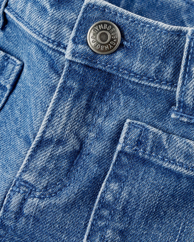Jean large fille et enfant Gymboree, délavage Elm, 10 ans