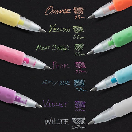 PENTEL ARTS Milky POP Gel PENS Assorted, Multi-Coloured, One Size