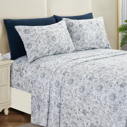 Elegant Comfort Softest and Coziest 4-Piece Sheet 