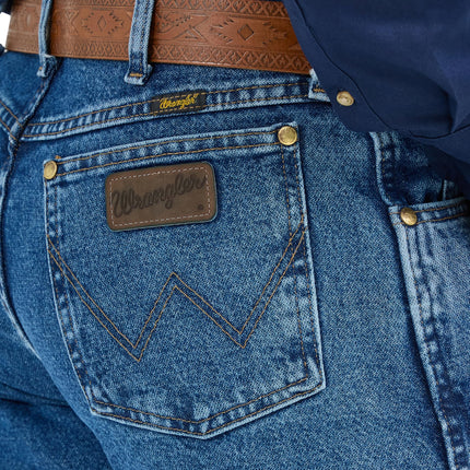 Wrangler Men's Premium Performance Cowboy Cut Regular Fit Jean, Navy, 32W x 34L