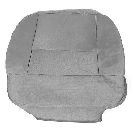ECOTRIC Funda de asiento de tela inferior del lado del conductor delantero izquierdo gris compatible con Ford F-150 F150 STX XL 2004-2008