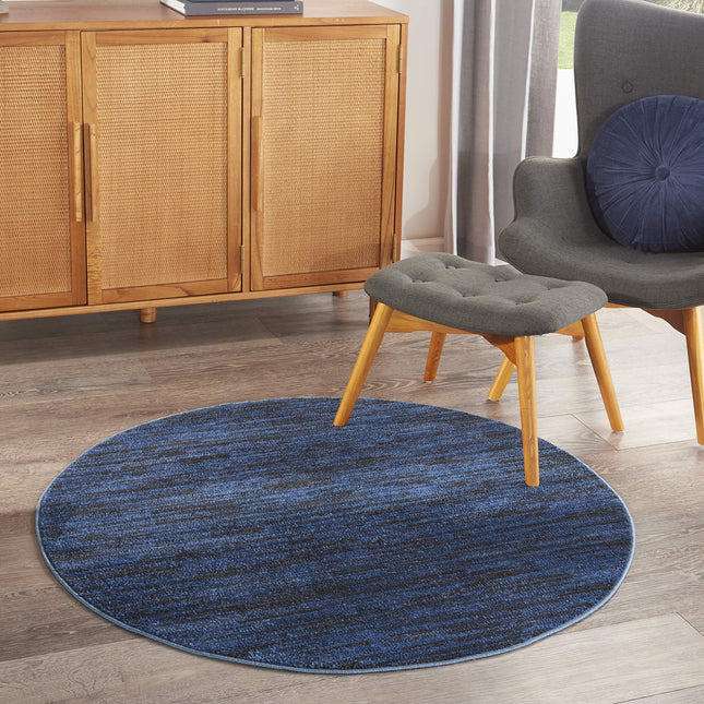 Nourison Essentials Indoor/Outdoor Midnight Blue 4