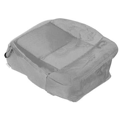 ECOTRIC Funda de asiento de tela inferior del lado del conductor delantero izquierdo gris compatible con Ford F-150 F150 STX XL 2004-2008
