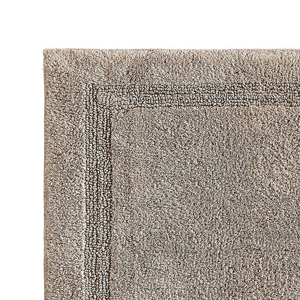 NauticaHome | Collection Peniston | Tapis de Bain - 100% Coton, Ultra Doux & Absorbant, Certifié Oeko-Tex, Dos Antidérapant, 60 x 22, Marron