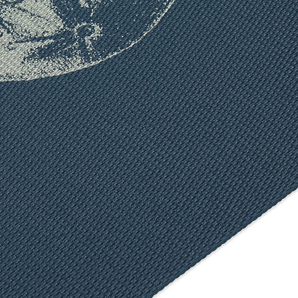 Gaiam Yoga Mat Premium Print Reversible Extra Thick Non-Slip Mat for All Types of Yoga, Pilates and Floor Exercise, Moon Wave 6mm