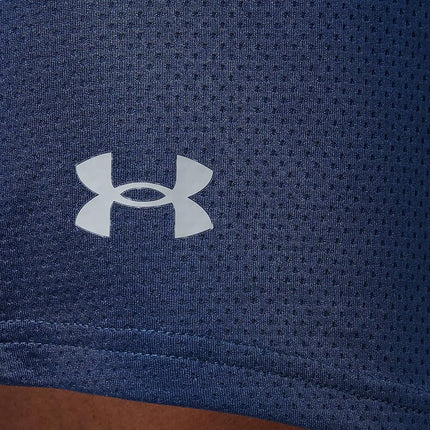 Under Armour Men's Standard Tech Mesh Shorts, Academy (408)/Steel, 4X-Large Tall